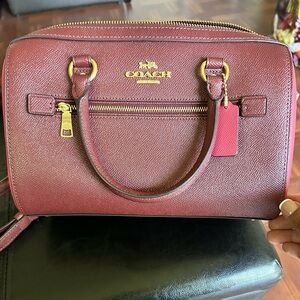 New Coach Rowan Colorblock Satchel